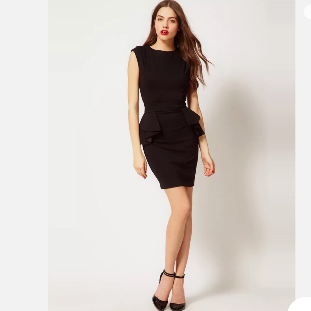 Ted Baker Peplum dress. Size 0
